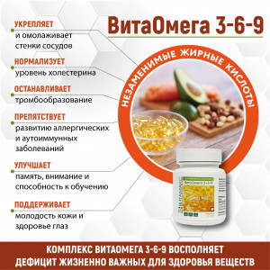 ВитаОмега 3-6-9, 30 кап.