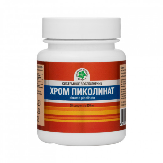 Хром Пиколинат, 30 капсул Хром Пиколинат, 30 капсул