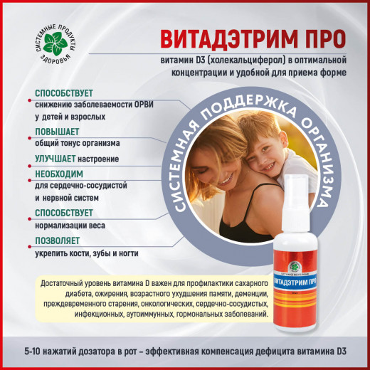 ВитаДэтрим Про, спрей, 50 мл ВитаДэтрим Про, спрей, 50 мл
