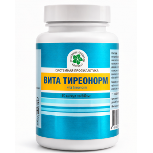 Вита тиреонорм, банка, 60 капс.
